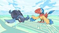 Pokemon that originate from fossils, especially Tirtouga and Archen, are tough to encounter (Image via Niantic)